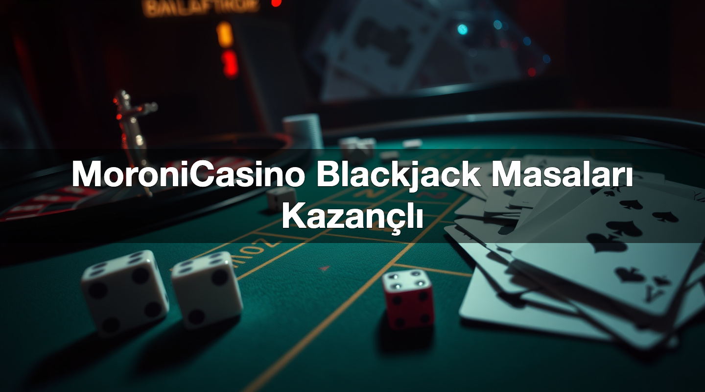 MoroniCasino Blackjack Masaları Kazançlı